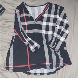 Red Black & Gray flannel